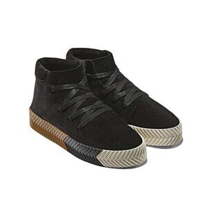 Adidas Originals x Alexander Wang Unisex Skate Mid Sneakers Black Women Size 8.5